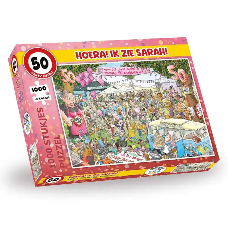 Legpuzzel Hoera ik zie Sarah