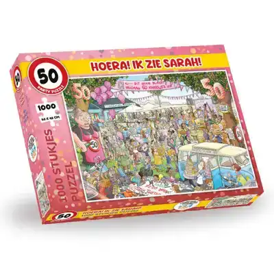 Legpuzzel Hoera ik zie Sarah