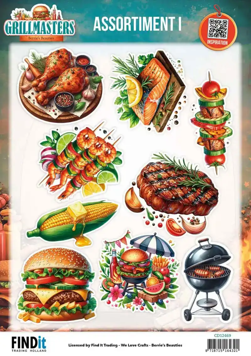 Berries Beauties knipvelset Grillmasters