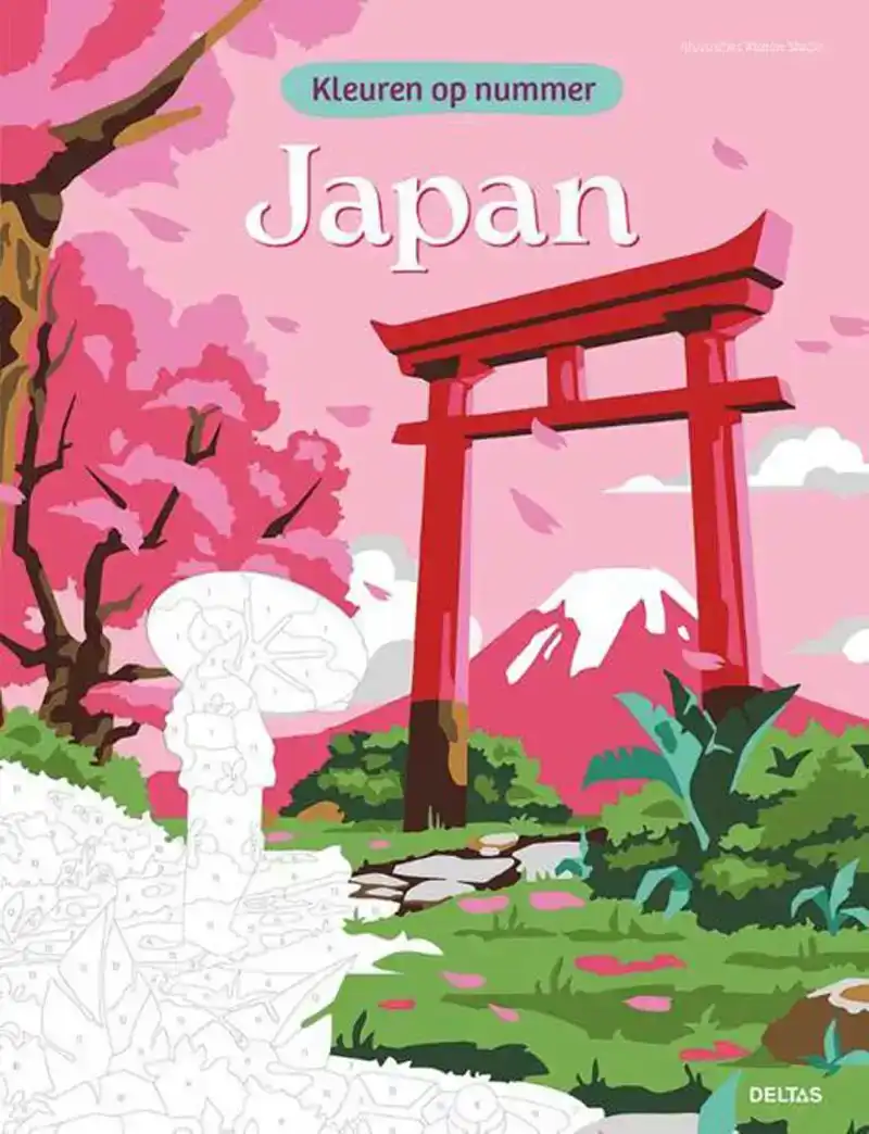 Japan kleuren op nummer