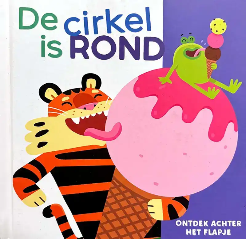 De cirkel is rond - achter het flapje