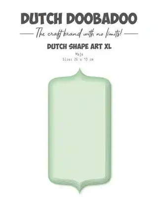 Dutch DooBaDoo shape art Maja A4