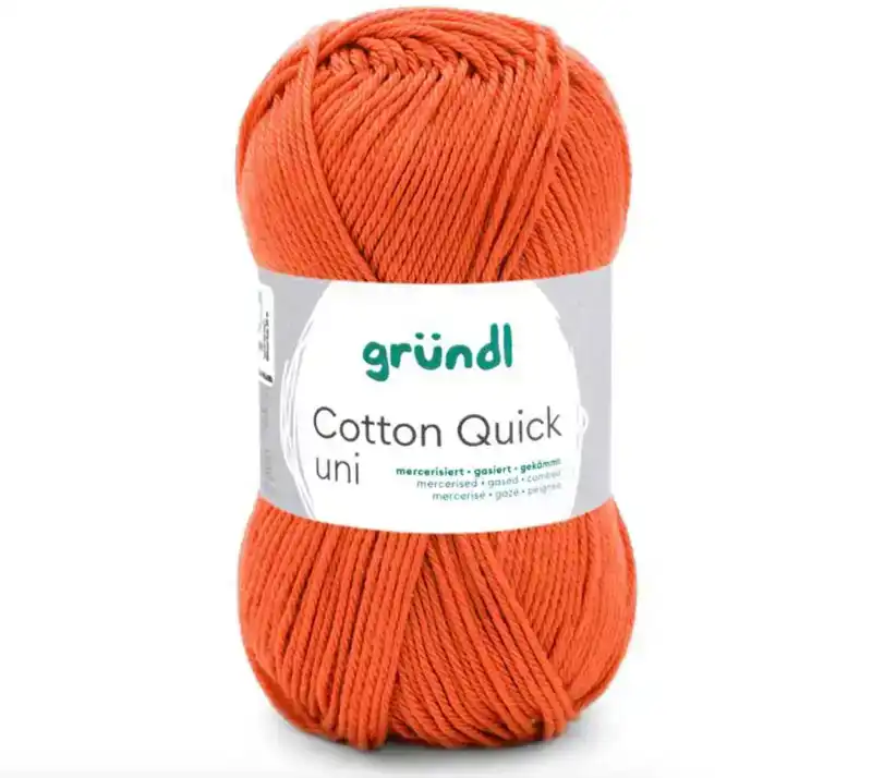 Cotton Quick Uni 176 roestbruin 50 gram