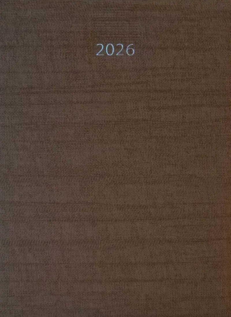Weekagenda 2026 Taupe 17x24cm