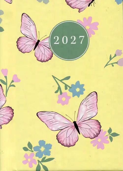 Zakagenda 2027 Promise harde kaft Vlinder
