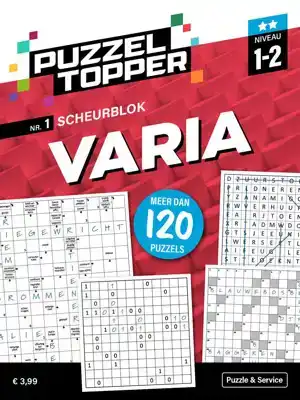 Puzzelblok Varia 1-2 punt nr.1 Puzzeltopper
