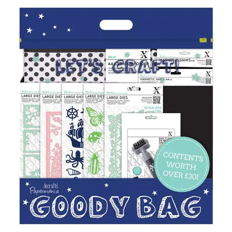 Xcut storage folder and dies bundle Goodybag