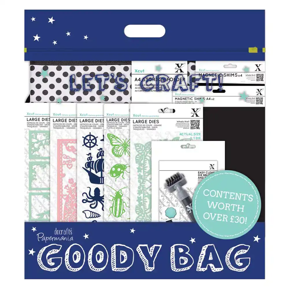 Xcut Storage Folder And Dies Bundle Goodybag