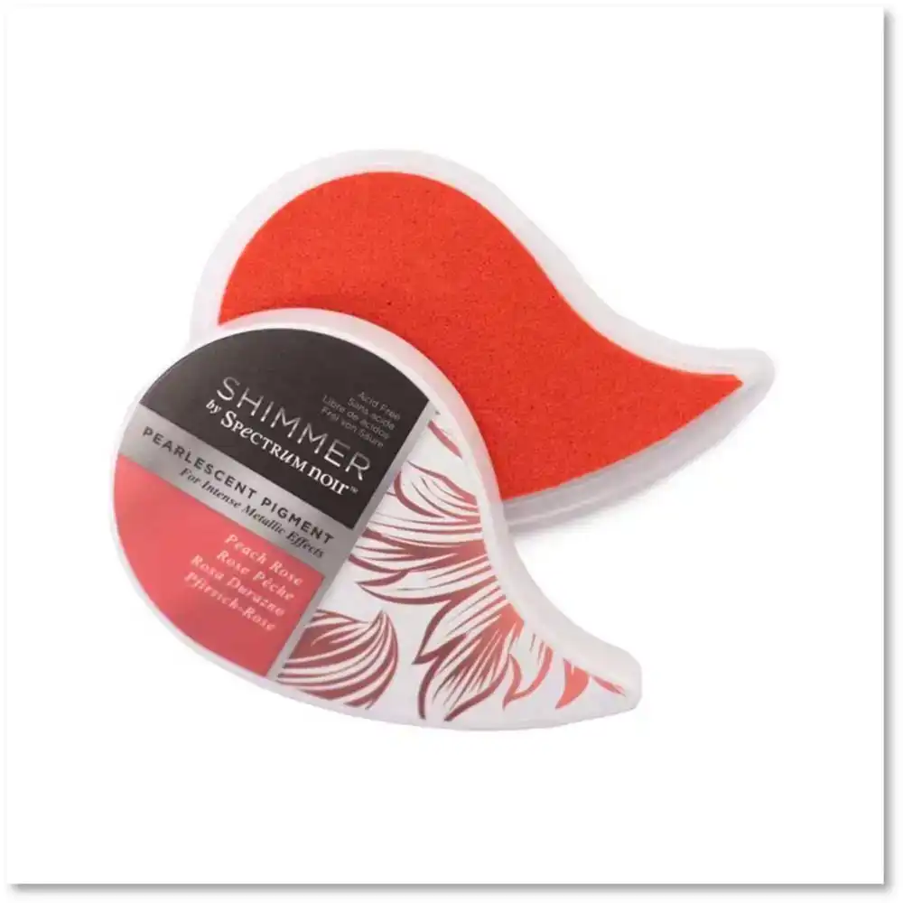 Spectrum Noir Shimmer Pearl Inkpad - Peach Rose