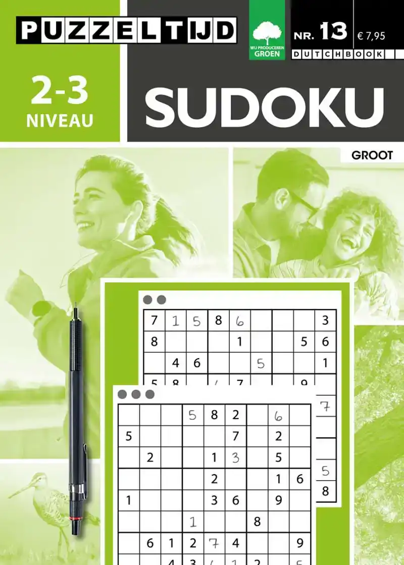 Puzzelboek groot sudoku 2-3 punt nr13