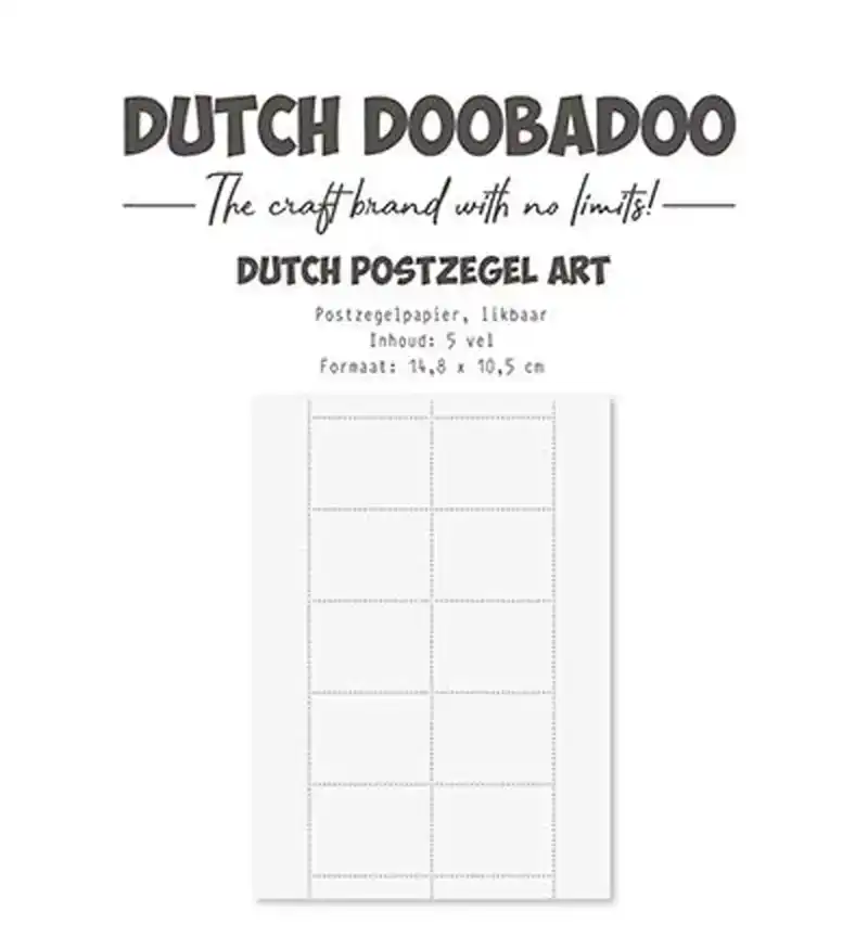 DDBD Dutch basics postzegel 5st