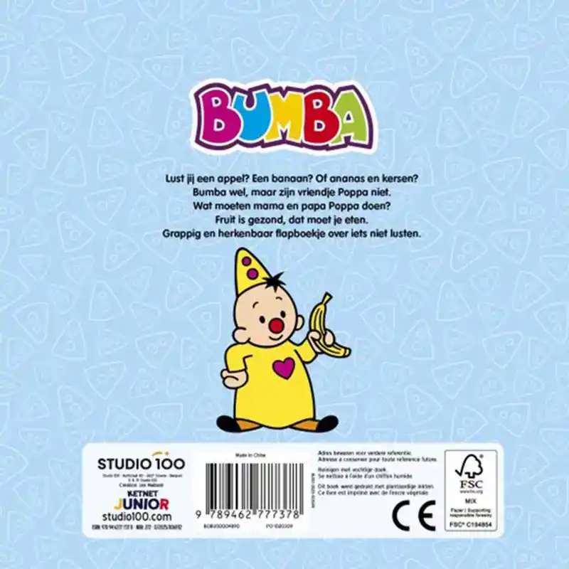 Bumba Kartonboek met flapjes Lust jij dat?