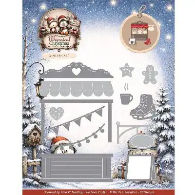 Snijmal Berries Beauties Whimsical Christmas Winter Café