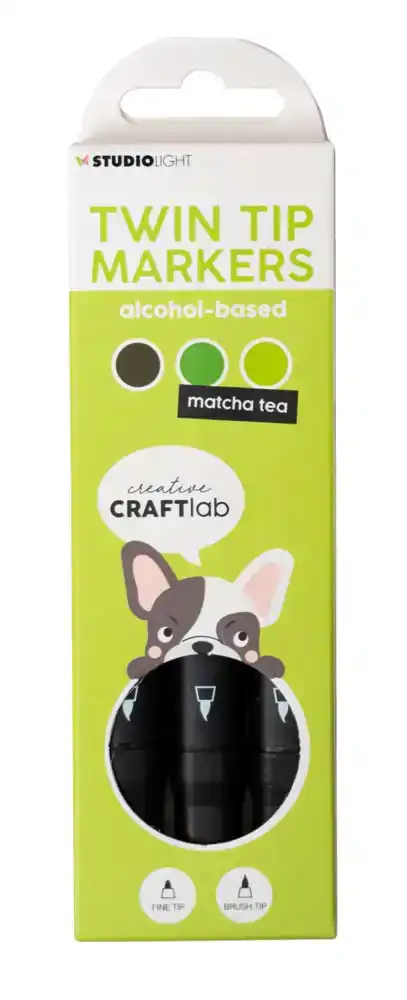 Creative Craftlab Alcohol Markers Matcha Tea