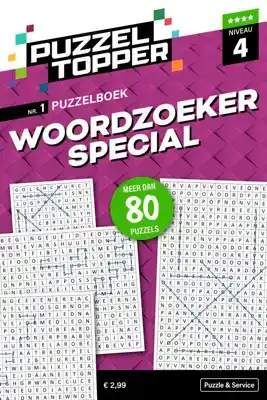 96 pag. woordzoeker special 4 stippen nr.1 puzzeltopper