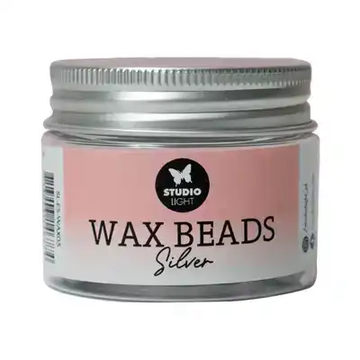 Studio Light Wax Beads Silver