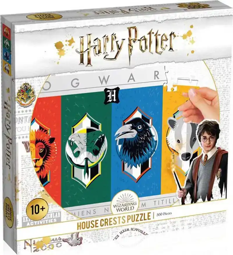 Legpuzzel Harry Potter House Crests
