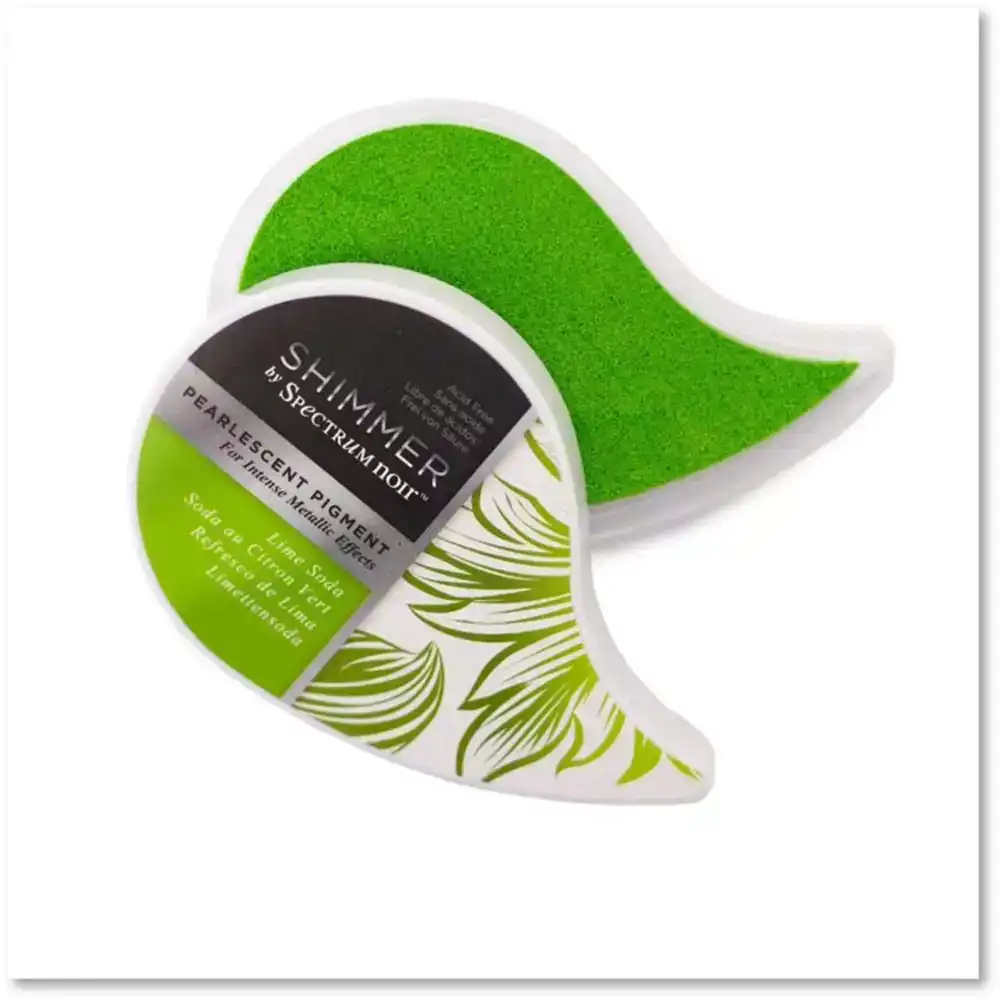 Spectrum Noir Shimmer Pearl Inkpad - Lime Soda