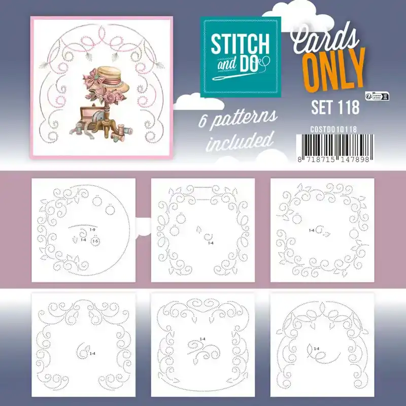 Stitch & do cards only 4K set 118