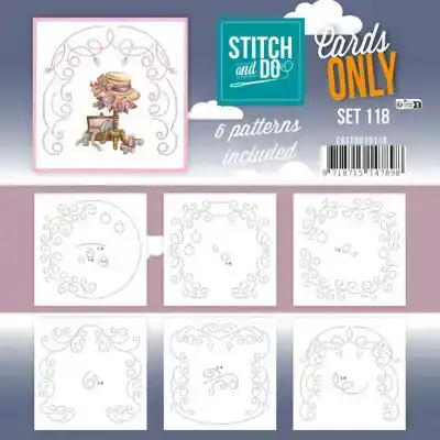 Stitch & do cards only 4K set 118