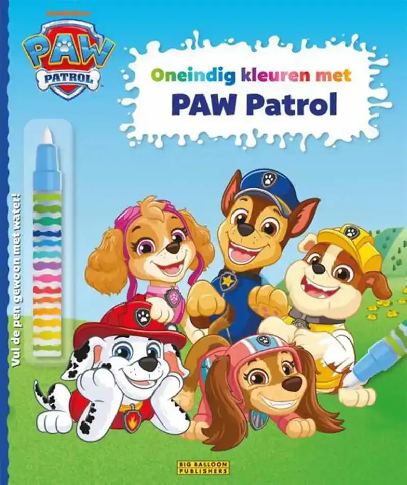 Paw Patrol - oneindig kleuren