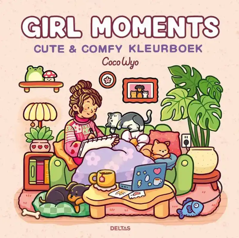 Girl moments - Cute & comfy kleurboek