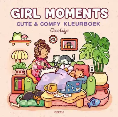 Girl moments - Cute & comfy kleurboek