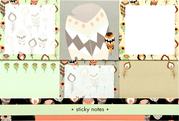 Sticky Notes 6 pack veren