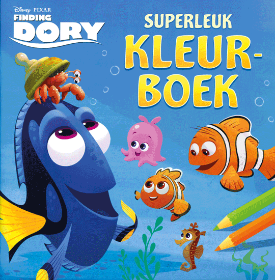 Finding Dory Superleuk Kleurboek thumbnail