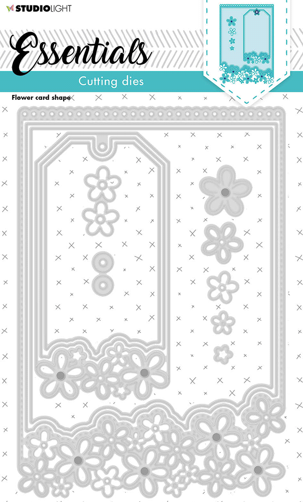Studio Light Essentials Flower Cardshape Nr.181