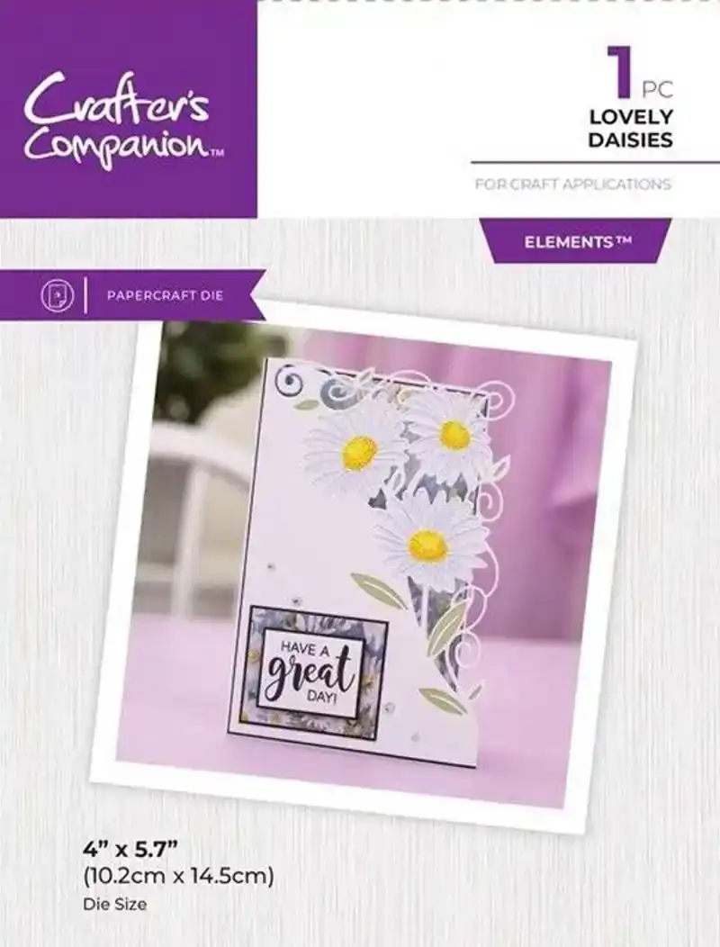 Edge'Able snijmal - Lovely daisies