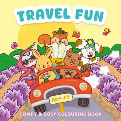 Travel fun - Comfy & cute colouring