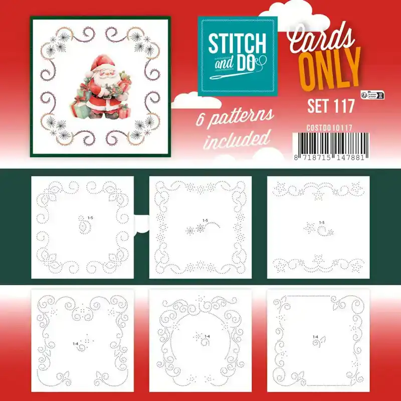 Stitch & do cards only 4K set 117