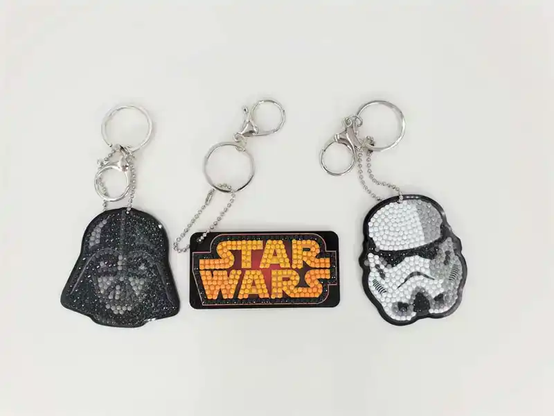 Crystal Art Key ring Star wars