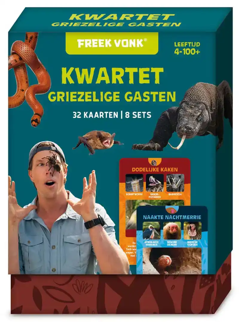 Freek Vonk Dierenkwartet Griezelige dieren