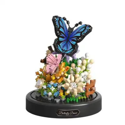 Balody Bloemen met Vlinder