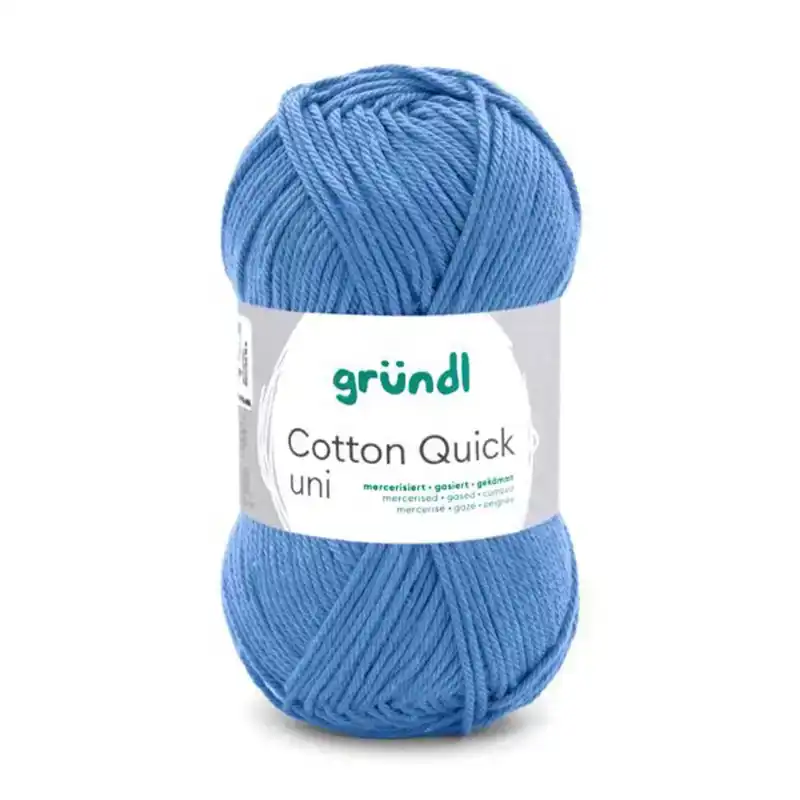 Cotton Quick Uni 163 oceaan blauw 50 gram