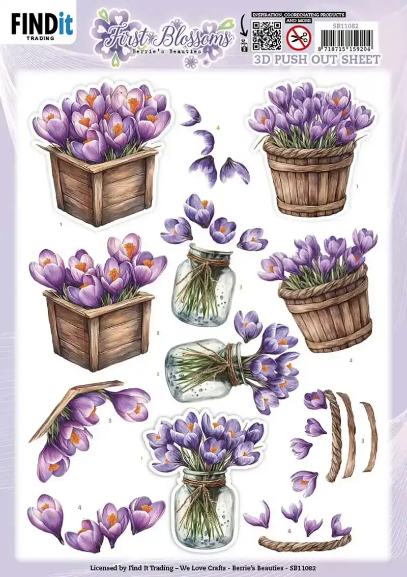 Berries Beauties uitdrukvel First Blossoms Crocus Charm