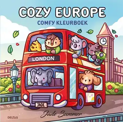 Cozy Europe - Comfy kleurboek