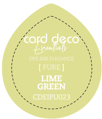 Dye Ink lime green fade resistant card deco essentials