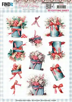 Berries Beauties Frosted Florals Knipvelset