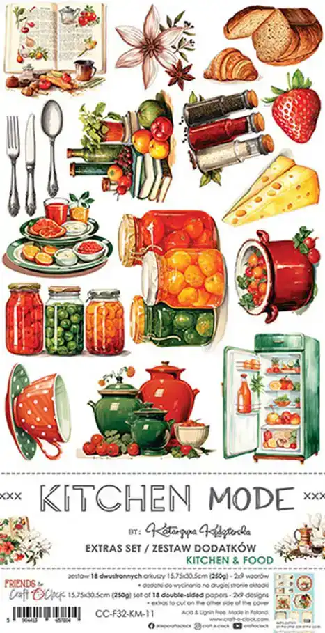 Craft O Clock Kitchen Mode Extra Set Knipvellen