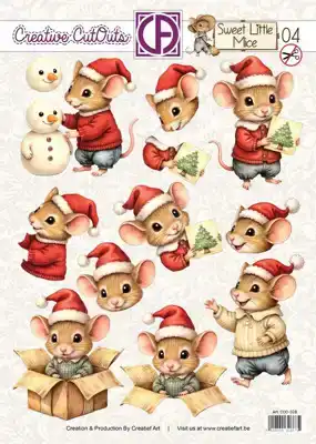 Sweet little mice christmas stansvel 04