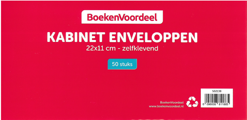 Envelop Dl Kabinet 50st Zelfklevend thumbnail