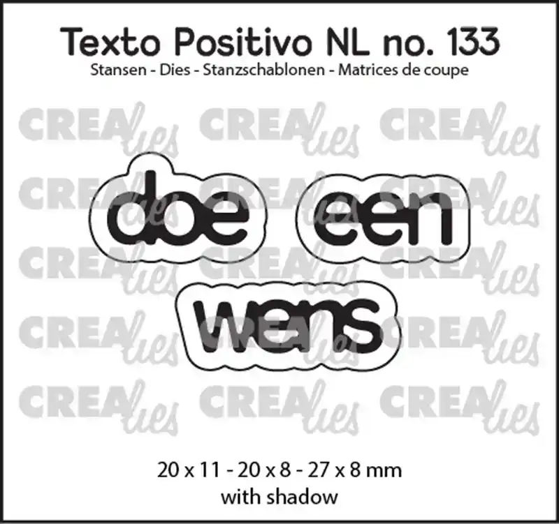 Crealies doe een wens