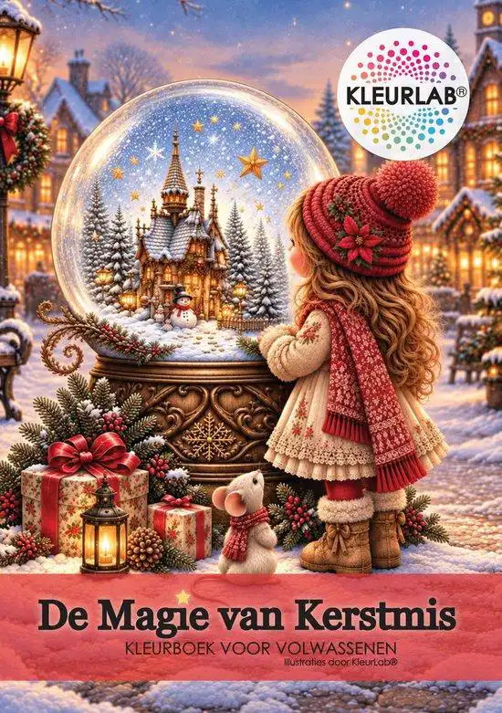 Kleurlab De Magie van Kerstmis Kleurboek voor Volwassenen