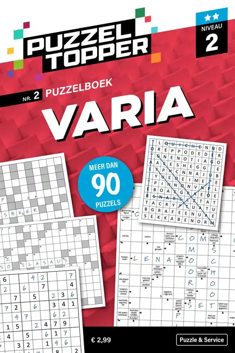 96 pag. varia 2 stippen nr.2 Puzzeltopper<br>