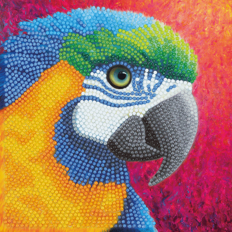 Crystal card kit A86 paradise 18x18cm