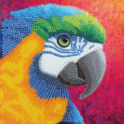 Crystal card kit A86 paradise 18x18cm