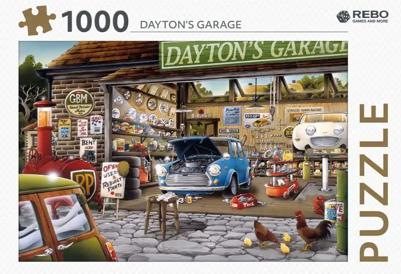 Legpuzzel Daytons Garage 1000 stukjes